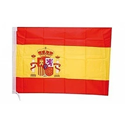 Comprar Bandera de España de 90x60cm tela en Masfiesta.es. Artículos de fiesta y decoración