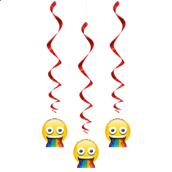 Decoracion colgante Emoji Arcoiris (3)