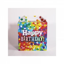 Comprar Caja Birthday Confetti Balloon 38x23.2x38.5cm en Masfiesta.es. Artículos de fiesta y decoración