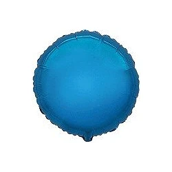 Globo Circulo Azul de 45cm Estándar