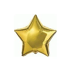 Comprar Globo Estrella Dorado / Oro Mini de 23cm en Masfiesta.es. Artículos de fiesta y decoración