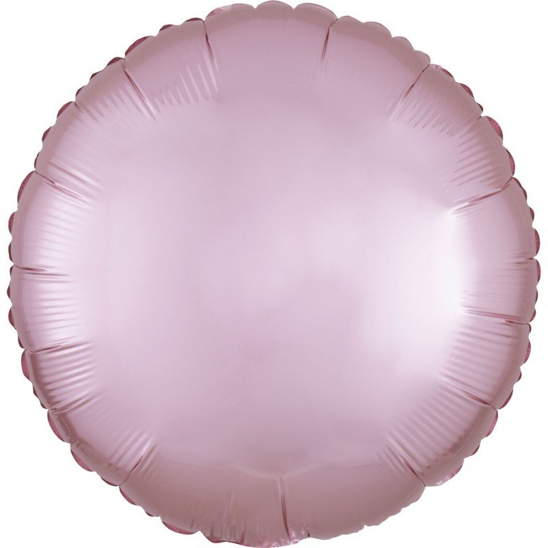 Comprar Globo Circulo color satin Rosa Pastel de 45cm en Masfiesta.es. Artículos de fiesta y decoración