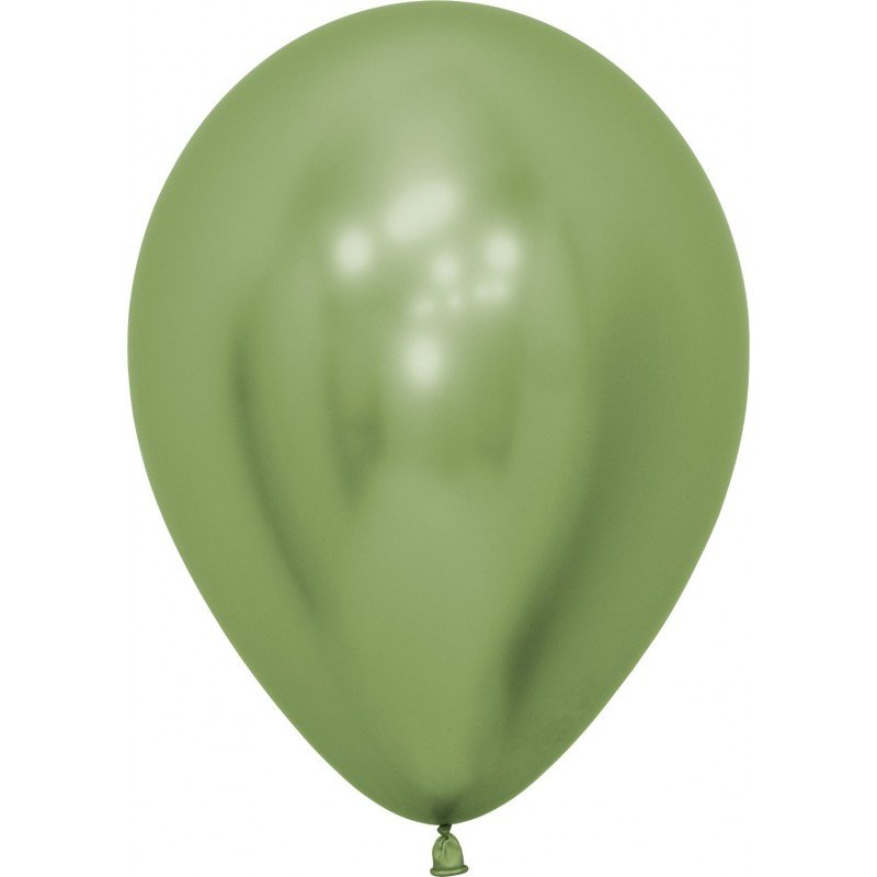 Comprar Globos látex Reflex Verde Lima de 30cm (12 ud) en Masfiesta.es. Artículos de fiesta y decoración