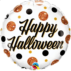 Comprar Globo Happy Halloween Puntos 45cm en Masfiesta.es. Artículos de fiesta y decoración