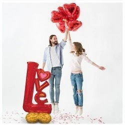 Comprar Globo Love Rojo Airloonz en Masfiesta.es. Artículos de fiesta y decoración