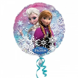 Globo Foil Frozen Elsa y Anna 45cm. ( Empaquetado)