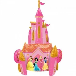 Comprar Globo Andante Castillo Princesas Disney de 139cm en Masfiesta.es. Artículos de fiesta y decoración