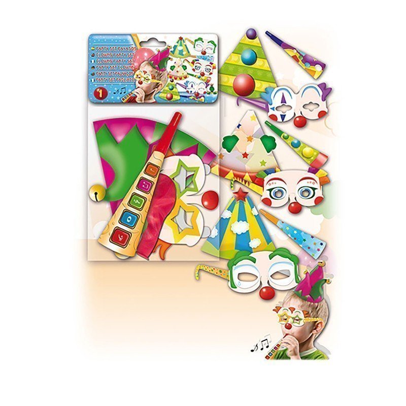 Comprar Pack Party Payasos individual (4) en Masfiesta.es. Artículos de fiesta y decoración