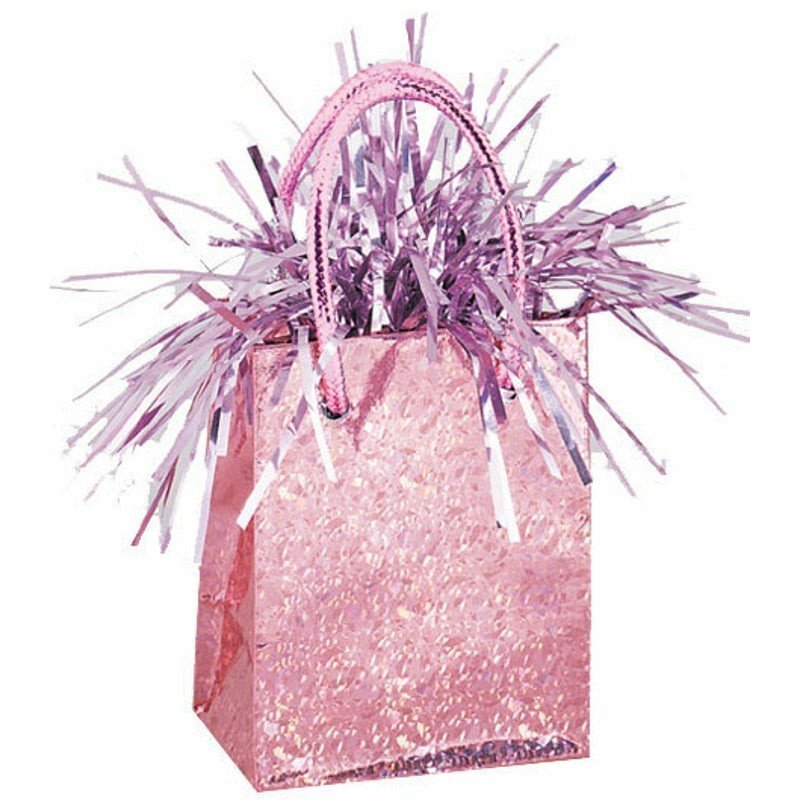 Comprar Pesito Bolsa Regalo Rosa pastel en Masfiesta.es. Artículos de fiesta y decoración
