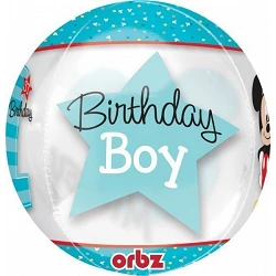 Comprar Globo Mickey Número 1 Esferico de 38cm en Masfiesta.es. Artículos de fiesta y decoración