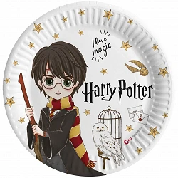 Comprar Platos Harry Potter de cartón 23cm (8) en Masfiesta.es. Artículos de fiesta y decoración
