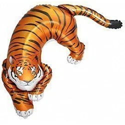 Comprar Globo forma Tigre de 108cm en Masfiesta.es. Artículos de fiesta y decoración