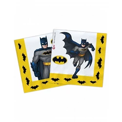Comprar Servilletas Batman de 33x33cm (30) en Masfiesta.es. Artículos de fiesta y decoración