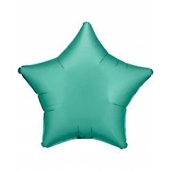 Comprar Globo Estrella Verde Jade Satín de 48cm en Masfiesta.es. Artículos de fiesta y decoración