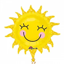 Comprar Globo Sol Sonriente 74cm en Masfiesta.es. Artículos de fiesta y decoración