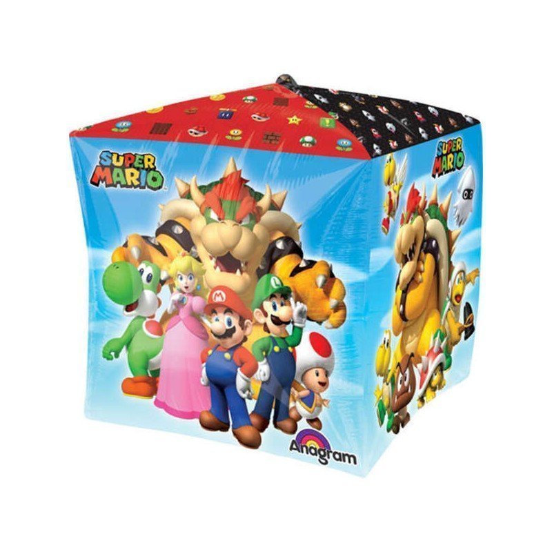 Comprar Globo Mario Bros Cubo de 38cm por solo 7,95 €. Envio 24h. ...