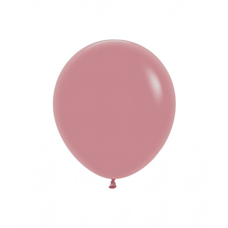 Comprar cGlobos R18 de 45cm Rosa Palo Solido (15) en Masfiesta.es. Artículos de fiesta y decoración