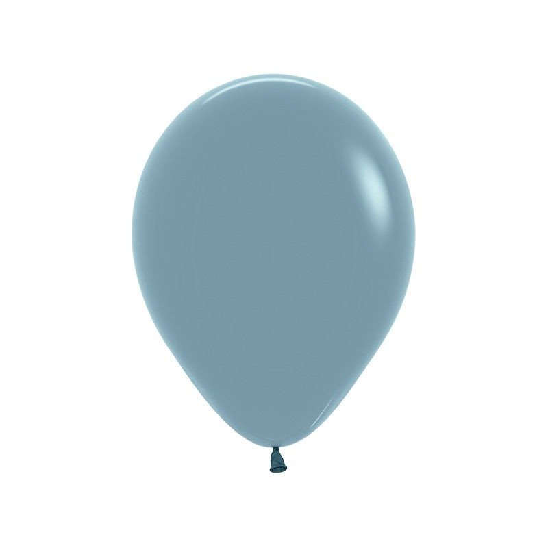 Comprar Globos Látex R12 Color Azul Pastel Dusk (50 UD) en Masfiesta.es. Artículos de fiesta y decoración