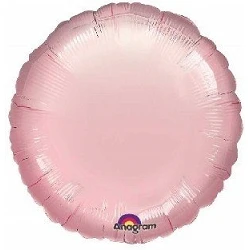 Globo Con Forma de Circulo de Aprox 45cm Color ROSA PASTEL -