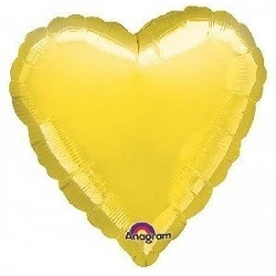 Comprar Globo Con Forma de Corazón de Aprox 45cm Color AMARILLO- en Masfiesta.es. Artículos de fiesta y decoración