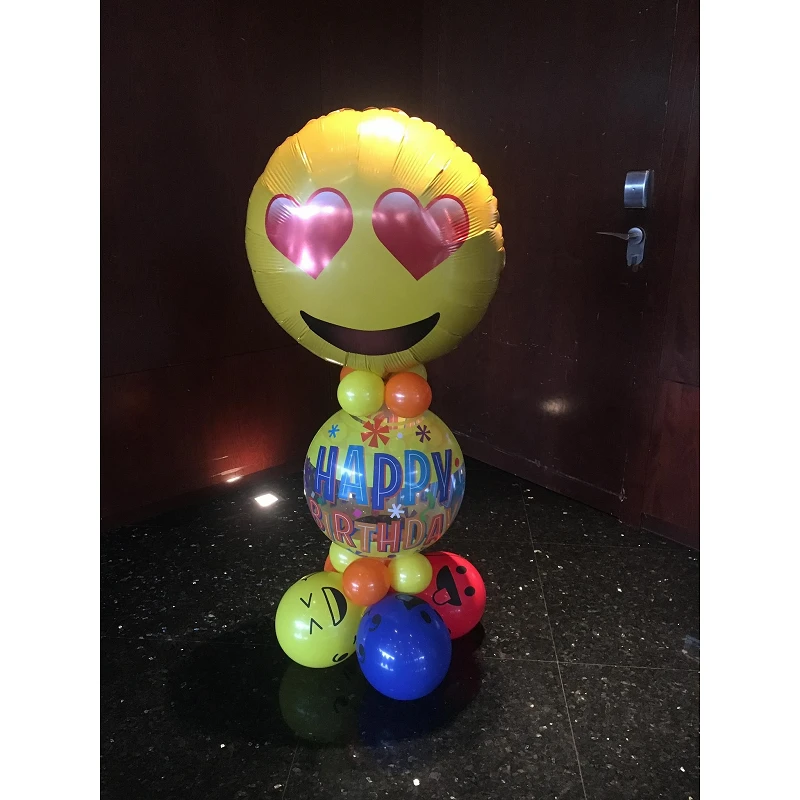 Comprar Montaje de globos Emoticono en Masfiesta.es. Artículos de fiesta y decoración