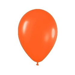 Comprar Globos Látex R5 Color Naranja Sólido de 13cm aprox (100 ud) en Masfiesta.es. Artículos de fiesta y decoración