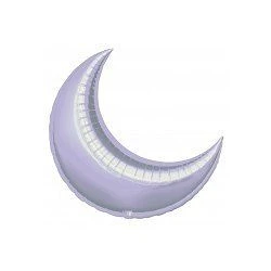 Globo Forma Luna de 66 cm Aprox. Color LILA