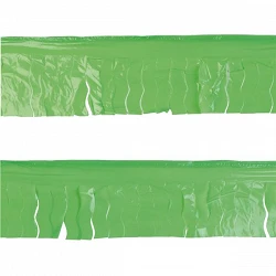 Guirnalda Flecos Plástico Verde (25 Mts)
