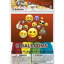 Comprar Globos latex Emoji (8) en Masfiesta.es. Artículos de fiesta y decoración