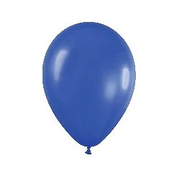 Comprar Globos Látex R5 Color Azul Metalizado de 13cm aprox (100 ud) en Masfiesta.es. Artículos de fiesta y decoración