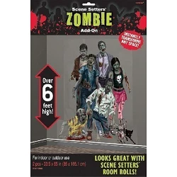 Comprar Decoracion Pared Zombies 165x85 (2) en Masfiesta.es. Artículos de fiesta y decoración