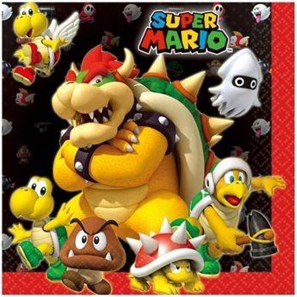 Servilletas Super Mario Bros (16)