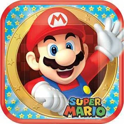 Platos Super Mario Bros de 23 cm (8)