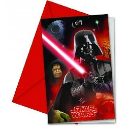 Comprar Invitaciones Star Wars & Heroes (6) en Masfiesta.es. Artículos de fiesta y decoración