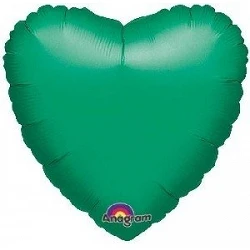 Comprar Globo Con Forma de Corazón de Aprox 45cm Color VERDE METAL en Masfiesta.es. Artículos de fiesta y decoración