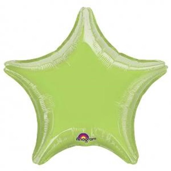 Globo Estrella color Lima de Aprox 80cm