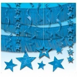 Comprar Kit Decoracion Fiesta Color Azul en Masfiesta.es. Artículos de fiesta y decoración