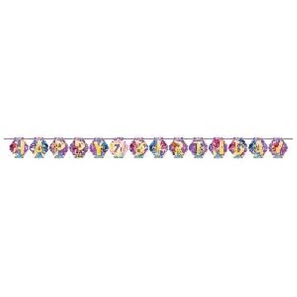 Comprar Guirnalda Shimmer & Shine Happy Birthday Personalizable en Masfiesta.es. Artículos de fiesta y decoración