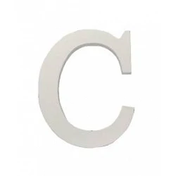 Letra C de Madera de 11 cm Aprox