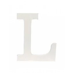 Letra L de Madera de 11 cm Aprox