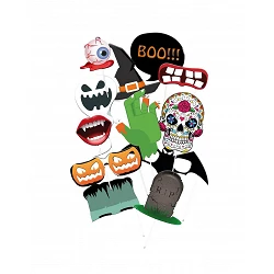 Comprar Accesorios Photocall Halloween (12 piezas) en Masfiesta.es. Artículos de fiesta y decoración