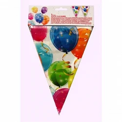 Comprar Banderin Triangulos Globos de Colores en Masfiesta.es. Artículos de fiesta y decoración