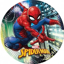 Comprar Platos Spiderman Marvel de 23cm (8) en Masfiesta.es. Artículos de fiesta y decoración