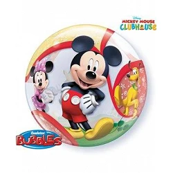 Globo Mickey y sus amigos Burbuja Bubble de 56cm