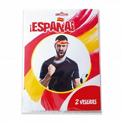 Comprar Viseras de España carton (2) en Masfiesta.es. Artículos de fiesta y decoración