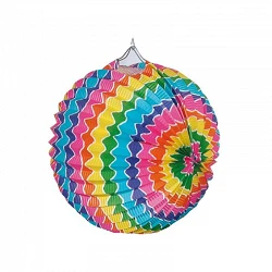Comprar Farolillo de papel color Multicolor, de 22 cm. en Masfiesta.es. Artículos de fiesta y decoración