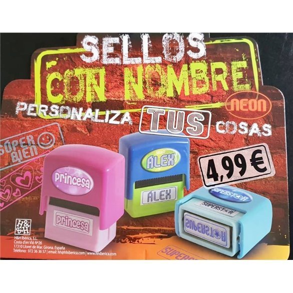 Comprar Sello con Nombre "UN NIÑO MUY ESPECIAL" en Masfiesta.es. Artículos de fiesta y decoración