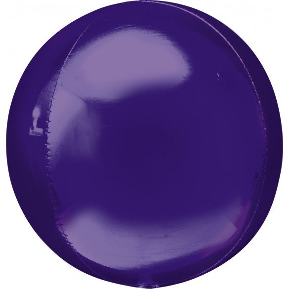 Globo Forma Esfera de 40 cm Color MORADO