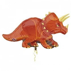 Globo foil Dinosaurio Triceratops de 106cm
