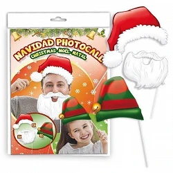 Comprar Accesorios Photocall Navidad (3 pza) en Masfiesta.es. Artículos de fiesta y decoración